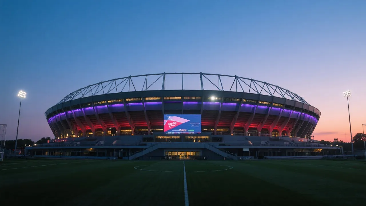 体育场景示意图