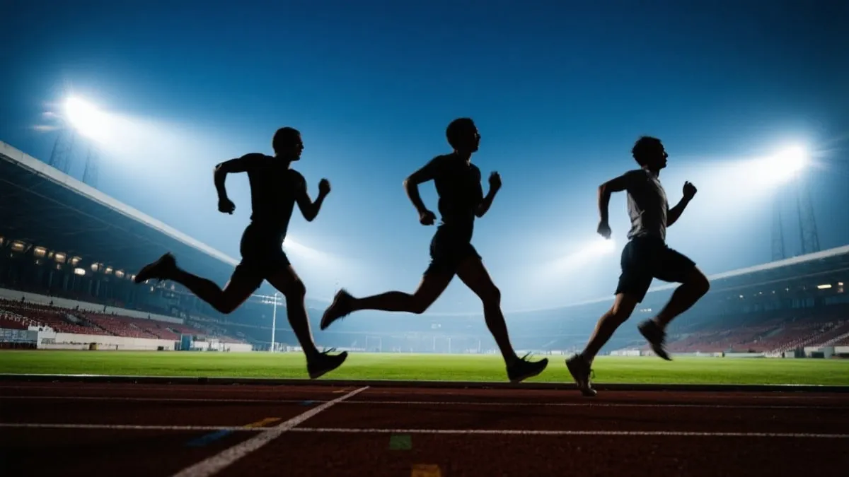 体育赛场氛围图